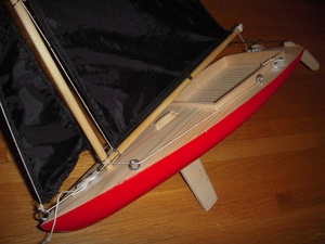 Le voilier de mes rêves, petite maquette d'étude