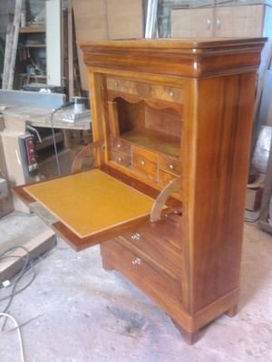 Restauration d'un secrétaire LOUIS PHILIPPE
