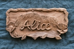 Plaque personnalisée