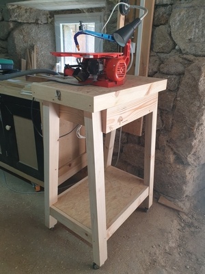 Table pour scie à chantourner