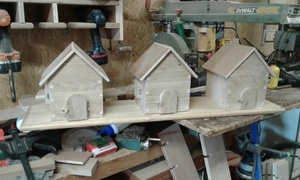 Les maisons des trois petits cochons