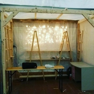 Structure pour stand de foire