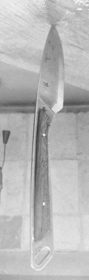 Couteau droit forgé