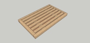 Planche à pain anti-miettes