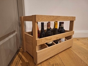 Caisse de vin en chêne