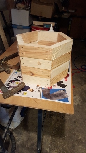 Jardinière au 2 essence