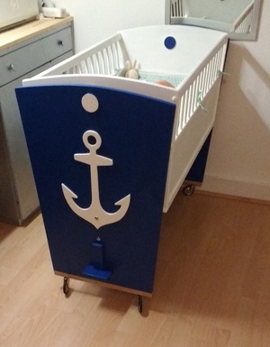 Berceau à roulettes