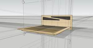 Lit King Size, Sommier plancher