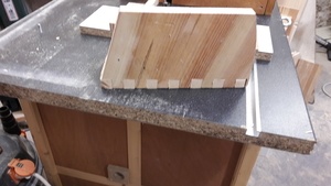 Gabarit à queues droites