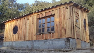 Cabane 20m² sur bâti existant