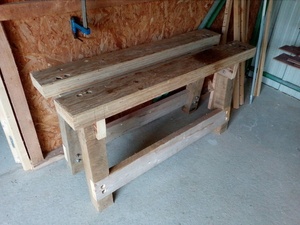 Établi, vite fait ... vite fait.