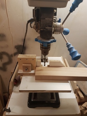 Table de perceuse à colonne