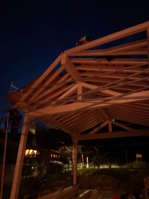 Charpente pas du tout traditionnel