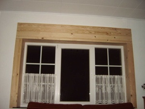 Contour de fenêtre.