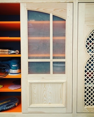 Porte traditionnelle pour épreuve de CAP.