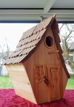 Nichoir maison de fée