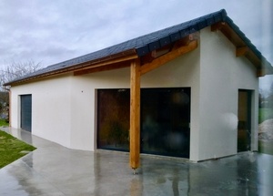 Garage ossature bois