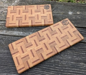 Planchettes apéro en bois de bout