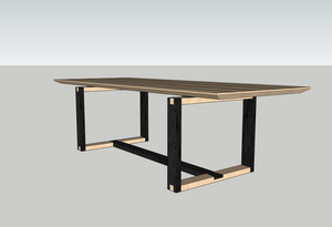 Table 12 personnes 2,6x1m