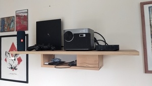 Étagère vidéo-projecteur