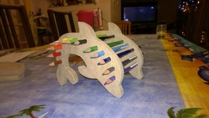 Support a crayons enfants