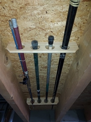 Supports cannes à pêche