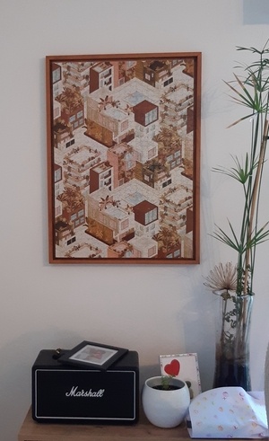 Cadre type caisse américaine