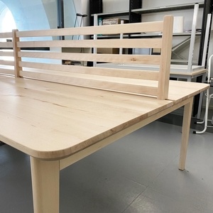 Bureau et séparation en hêtre