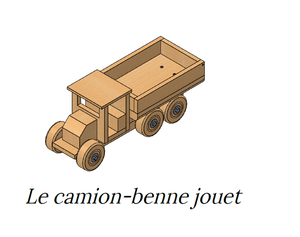 Le camion-benne jouet