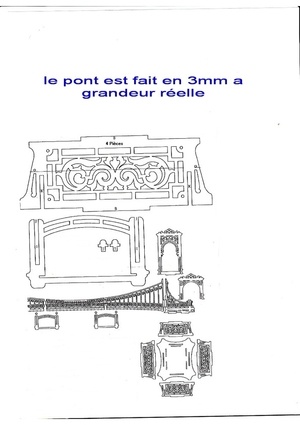Plan pour faire le pont
