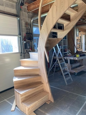 Escalier rampe sur rampe