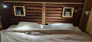 Tête de lit en Palissandre de Madagascar