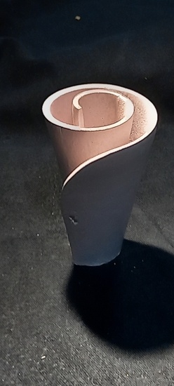 Essai technique tournage, « rose de bois »