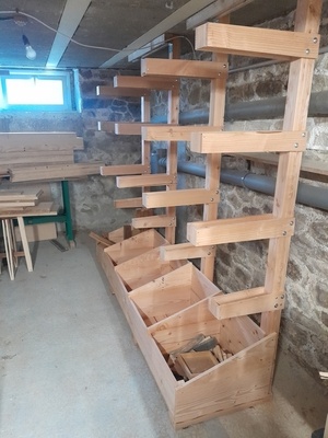 Rack à bois