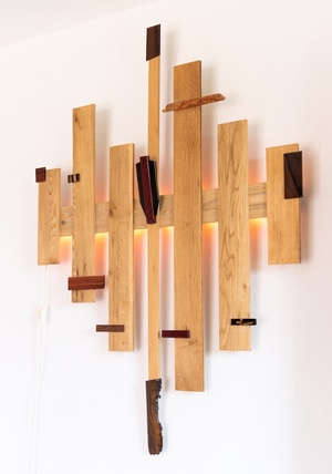 " -Kamba- "  Applique Murale