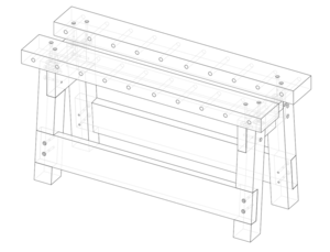 Établi, vite fait ... vite fait.