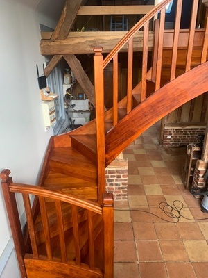 Escalier 3/4 tournant