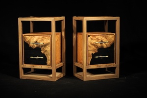 Premier projet sérieux : deux tables de nuits