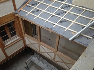 Passerelle en chêne