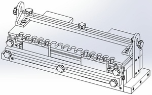 Usinage queues d'aronde cachée