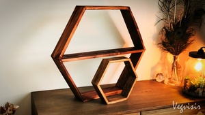 Étagère hexagonale XXL