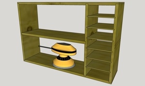 Etagere pour mes ponceuses