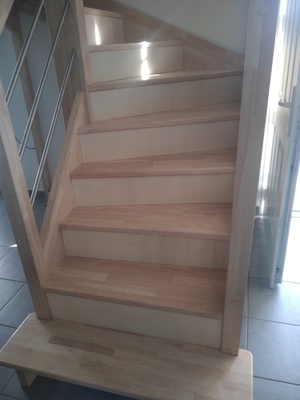 Contremarches d'escalier