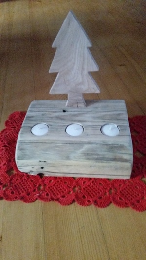 Bougeoirs pour Noël