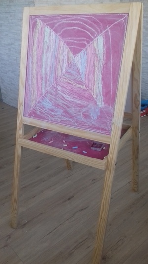 Tableau d'écolière