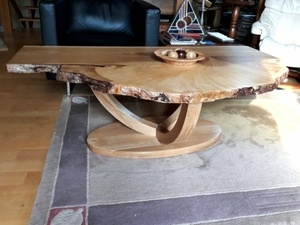 Table basse chêne