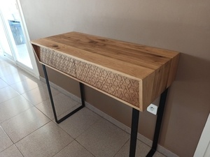 Console façades texturées