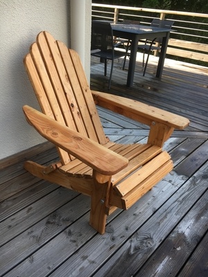 Fauteuil adirondack
