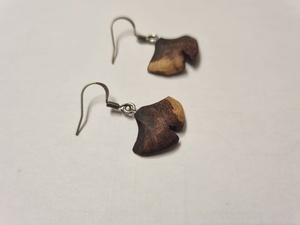 Boucles d'oreilles en Bois de Vigne