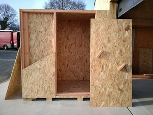 Prototype de local technique pour énergies renouvelables